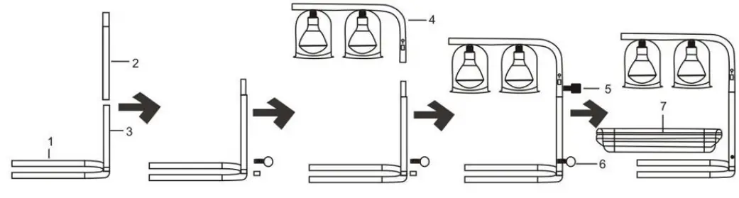 HEA887 Double Chefmaster Food Warmer-