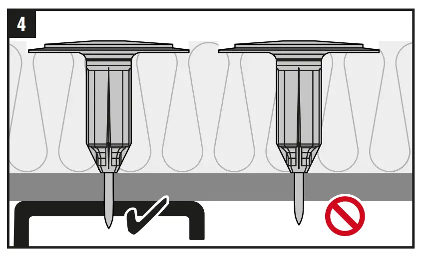 HILTI X-IE-GS Insulation Fastener 
 Installation Instruction