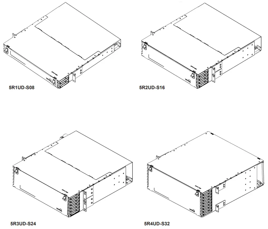 LEVITON 5R3UD-S24 Opt-X HDX Fiber Optic Enclosure