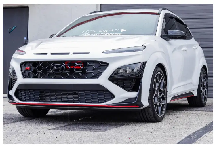 VELOSSA TECH 2022+ Hyundai Kona N BIG MOUTH Ram Air-fig4