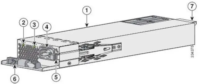 cisco PWR-C1-1100WAC Power Supply-1