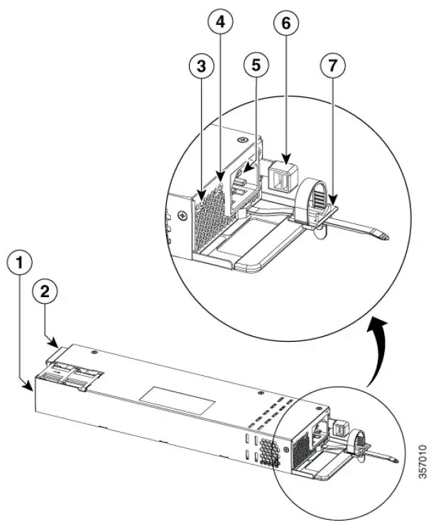 cisco PWR-C1-1100WAC Power Supply-2
