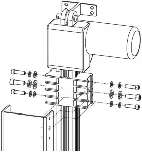 PROGRESSIVE AUTOMATION TY-05-30 Drop Down TV Lift 6