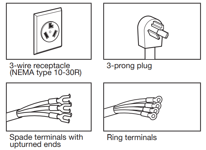 MAYTAG W11268643D Dryer - Ring terminals