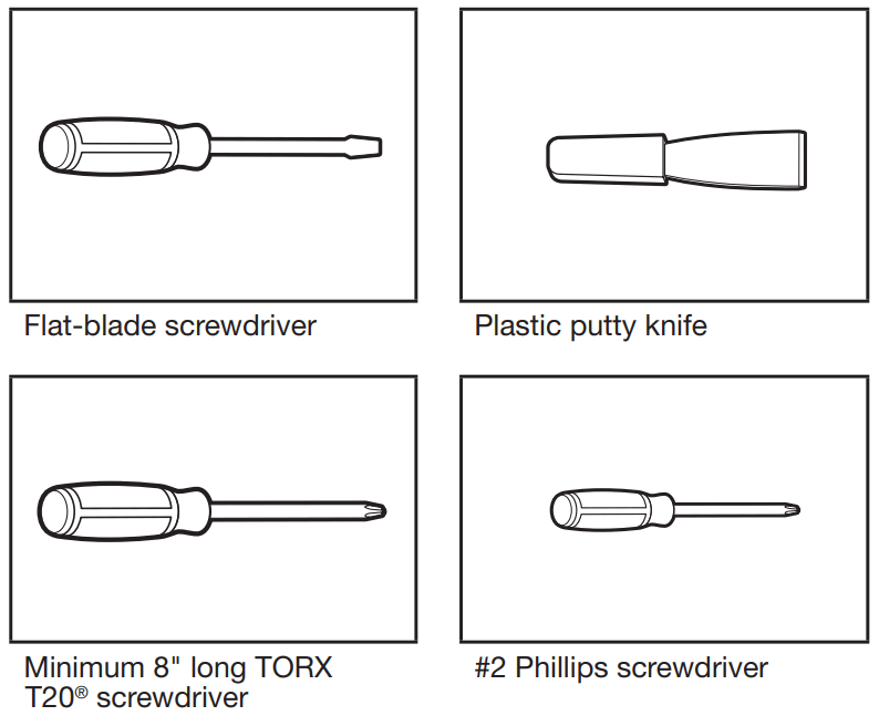 MAYTAG W11268643D Dryer - Tools Needed