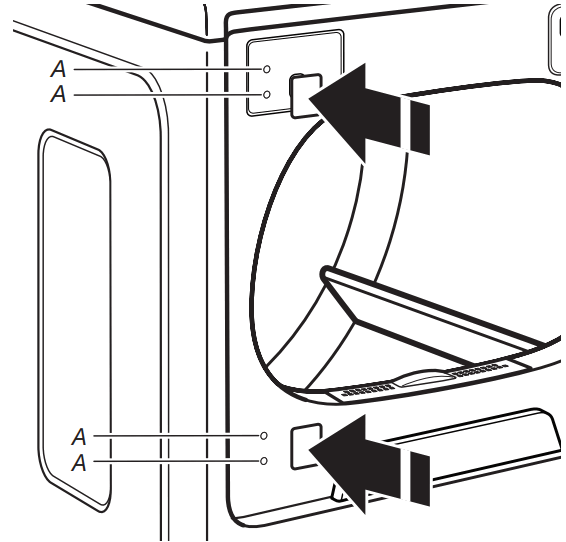MAYTAG W11268643D Dryer - door opening