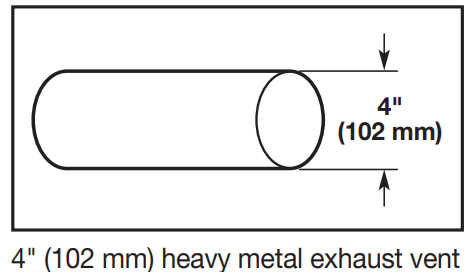 MAYTAG W11268643D Dryer - exhaust vent