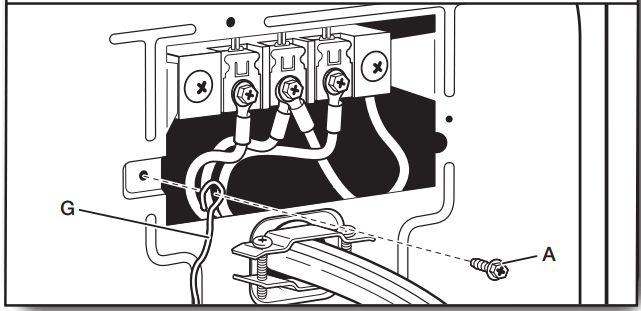MAYTAG W11268643D Dryer - ground wire2