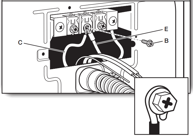 MAYTAG W11268643D Dryer - neutral bond wire