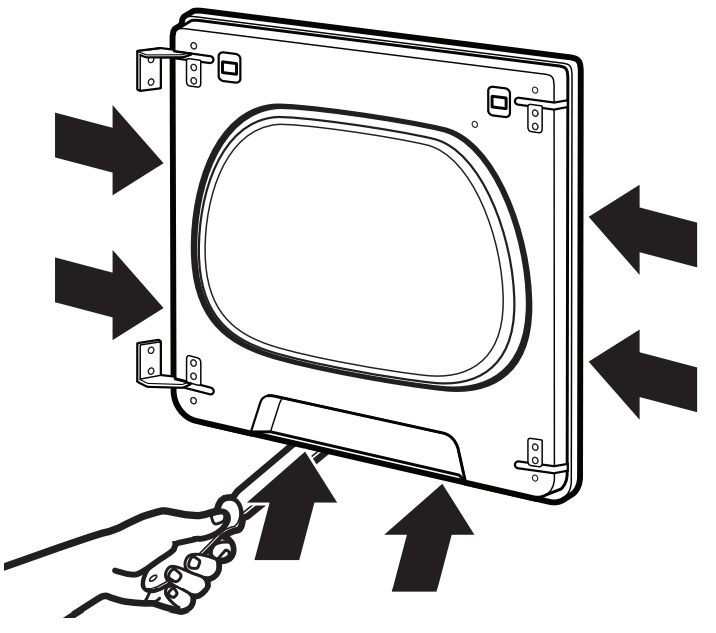 MAYTAG W11268643D Dryer - next to the snaps