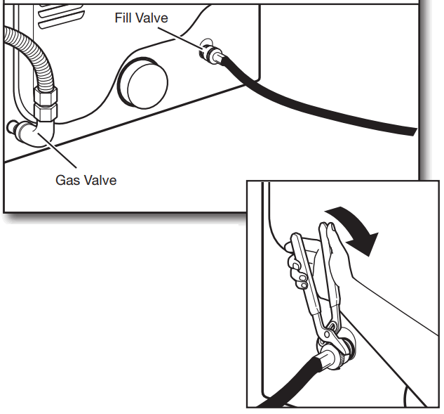 MAYTAG W11268643D Dryer - tighten coupling2
