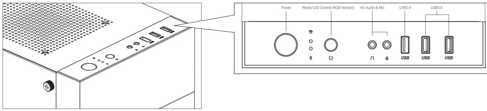 AeroCool Atomic Lite Mini Tower Case - Fig 14