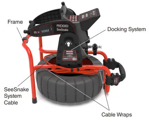 RIDGID SeeSnake Compact M40 Camera System - Components