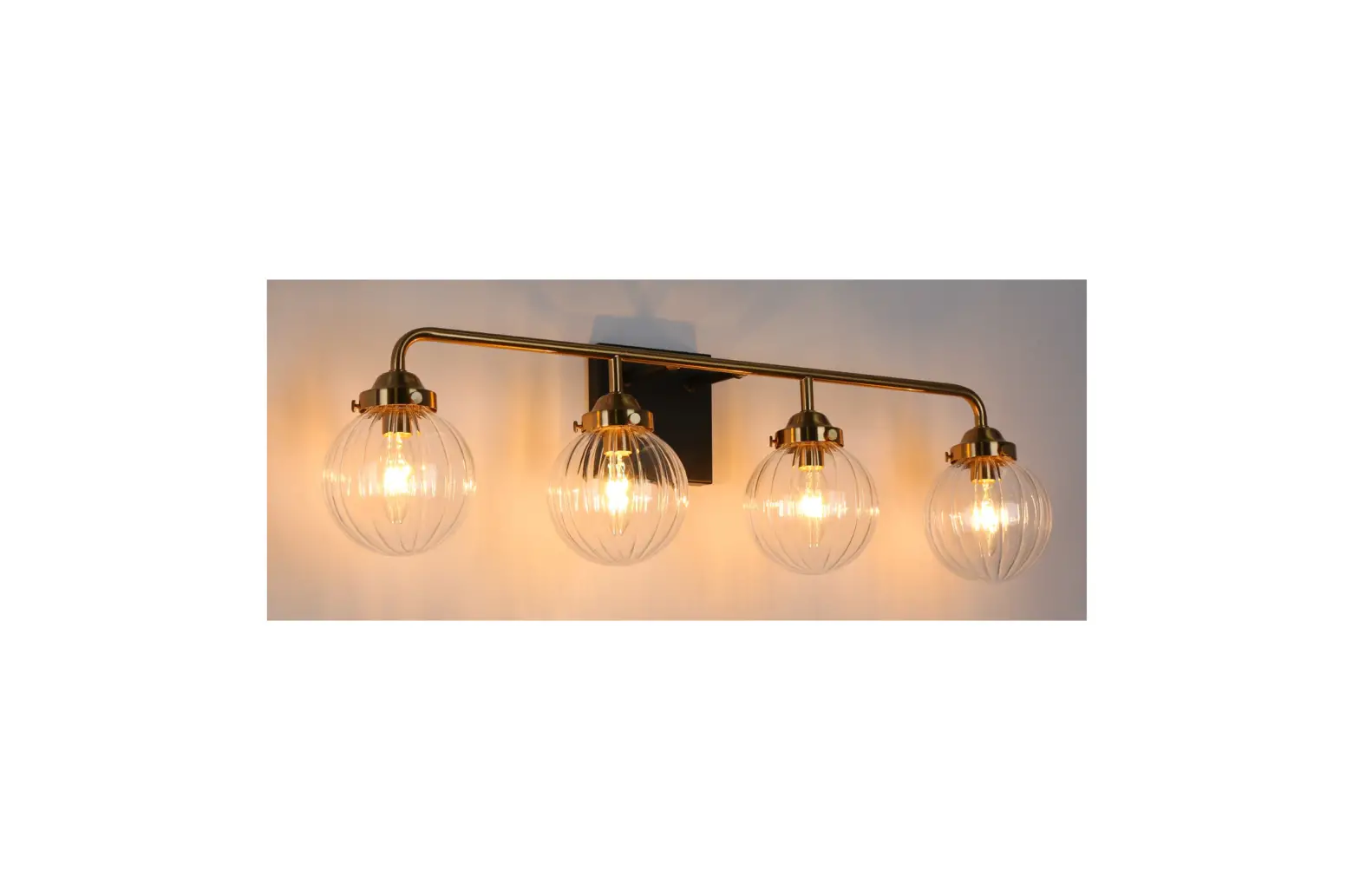 Zevni L3abefjuw20w4si8 28.3-in 4-light Black Transitional Vanity Light Instruction Manual Zevni L3abefjuw20w4si8 28.3-in 4-light Black Transitional Vanity Light Instruction Manual