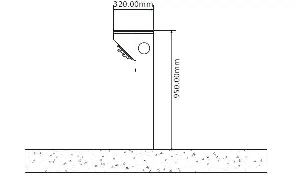 ZKTeco-mTS1000-Series-Tripod-Turnstile-3