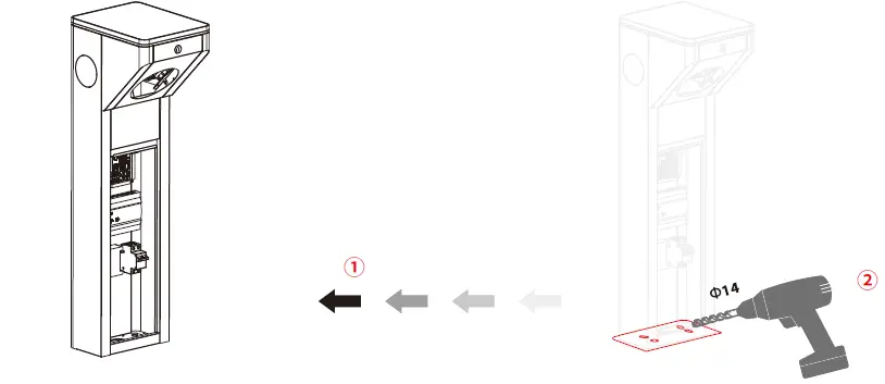 ZKTeco-mTS1000-Series-Tripod-Turnstile-6
