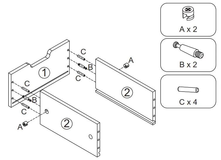 LIVING CO 9333527443946 Valencia Cube Storage Drawer Insert - fig 10