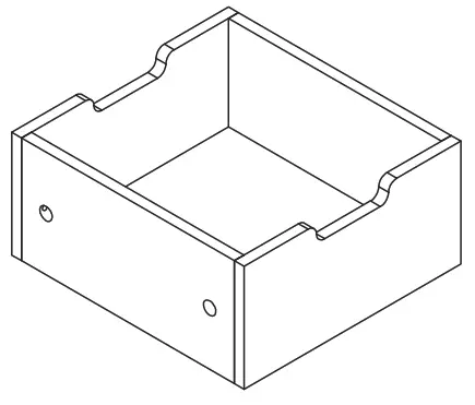 LIVING CO 9333527443946 Valencia Cube Storage Drawer Insert - fig12