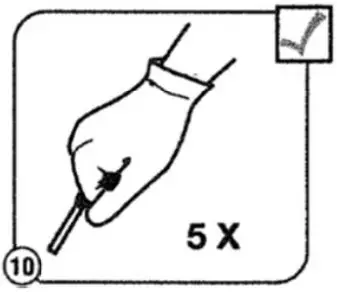 SENIX GTC4Q-L Trimmer - Pull the starter rope with