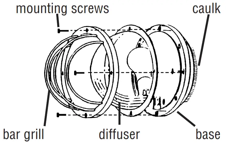 Sea Gull Lighting 89807-12 1 Light Outdoor Light - 7
