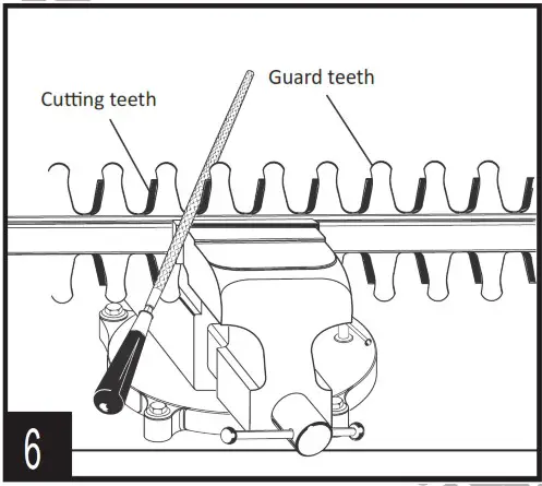 NAKAYAMA EH4510 50cm 450W Edging Shears - overview 4