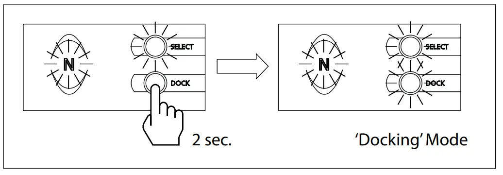 Selecting Docking Mode
