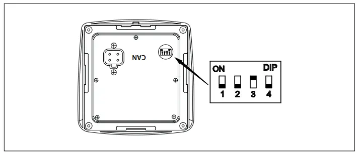 Setting DIP switches