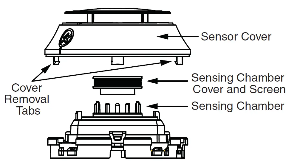 Mircom MIX-2351RAP Advanced Protocol Intelligent Photoelectric Smoke Sensor 4