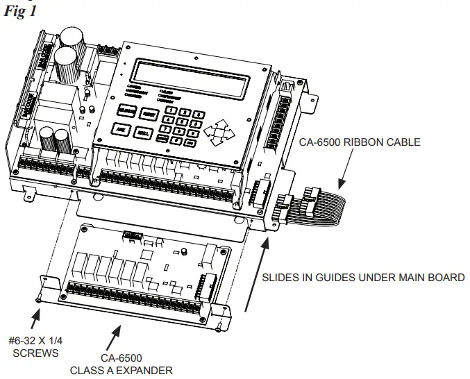 Examples of Installing and Wiring a Class A
Expander Card