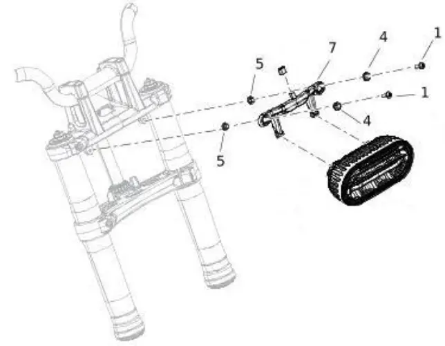 THUNDERBIKE-42-85-010-Headscreen-Windshield-Kit-for-Harley-Davidson-Sportster-S-FIG-2