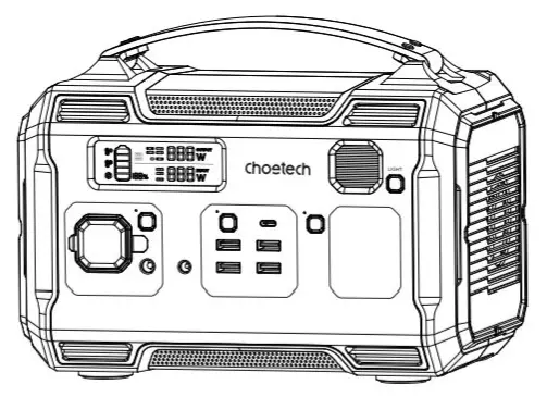 Choetech BS002 300W Portable Power Station