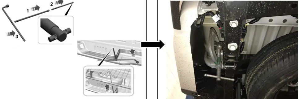 HORIZON 76583 Ford Ranger Class 4 Trailer Hitch-FIG6