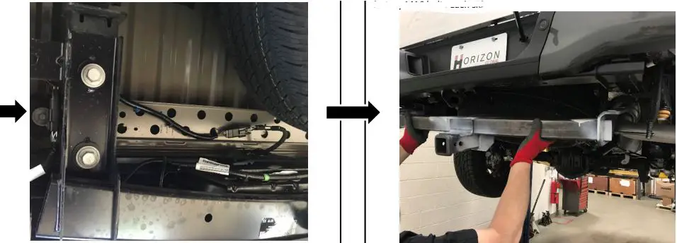 HORIZON 76583 Ford Ranger Class 4 Trailer Hitch-FIG7