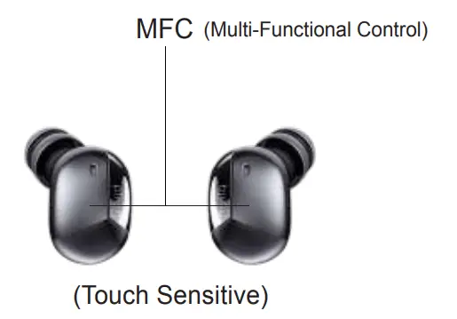 pTron Bassbuds Urban True Wireless Stereo Earbuds - Button