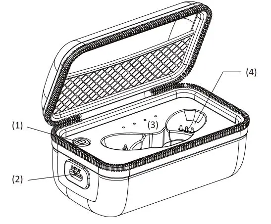 Kogan Bluetooth 5.0 True Wireless Earbuds - Charging Case