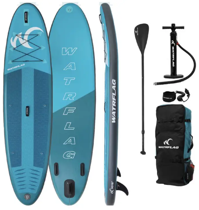 WATRFLAG Glide2 Inflatable SUP Board Set