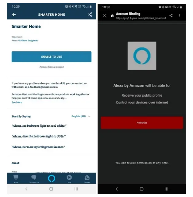 kogan KAABLGTBARA Smart Home White & Colour Smart LED Ambient Bar Light - AMAZON ALEXA1