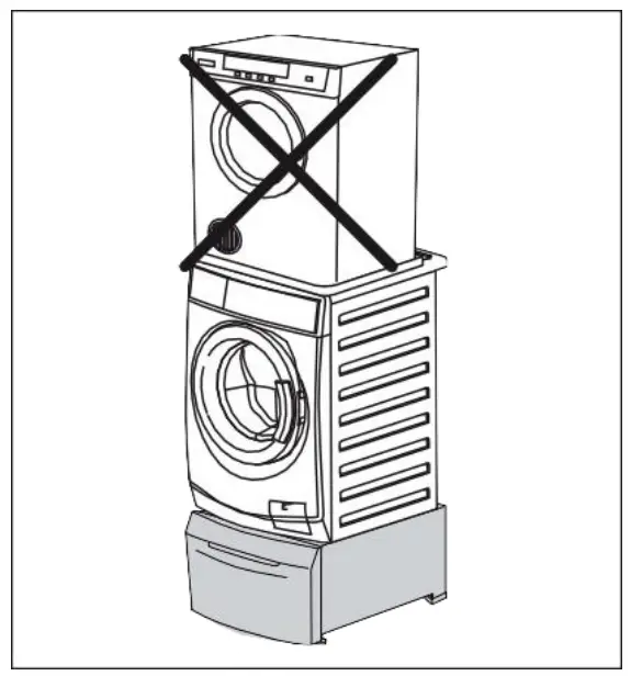 Electrolux PDST61 Laundry Pedestal With Drawer - figure 1