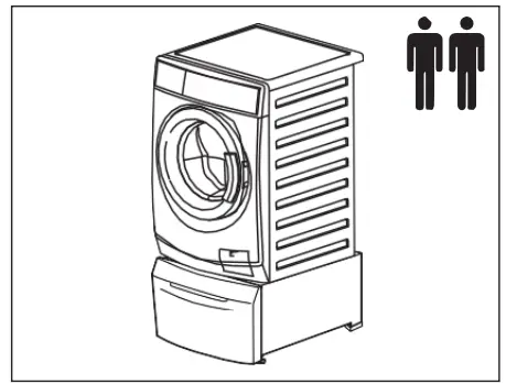 Electrolux PDST61 Laundry Pedestal With Drawer - figure 12