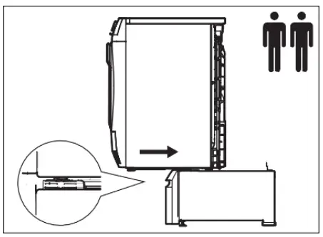 Electrolux PDST61 Laundry Pedestal With Drawer - figure 15
