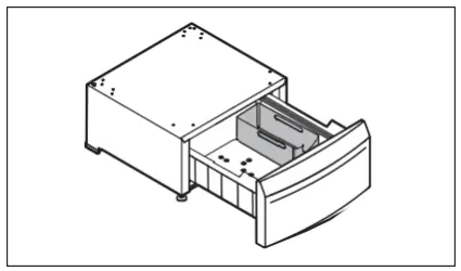 Electrolux PDST61 Laundry Pedestal With Drawer - figure 18