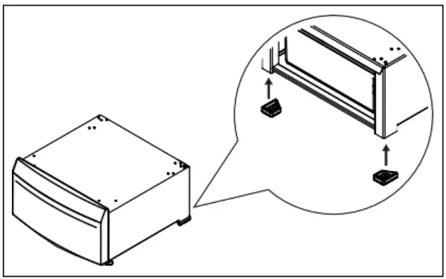 Electrolux PDST61 Laundry Pedestal With Drawer - figure 5