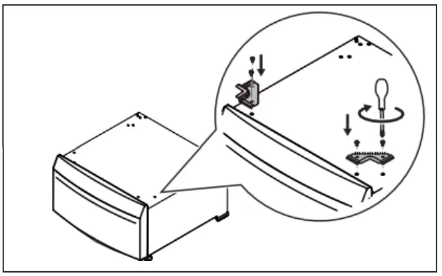 Electrolux PDST61 Laundry Pedestal With Drawer - figure 8