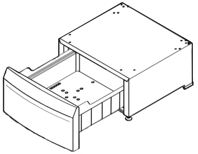 Electrolux PDST61 Laundry Pedestal With Drawer