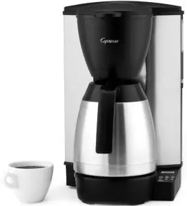 Capresso MT600 PLUS 10-Cup Programmable Coffee Maker 485