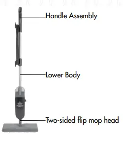 Bissell 80K6 Series Steam Mop Assembly