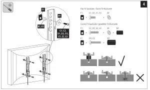 hama 00118632 Fix TV Wall Bracket - fig3.