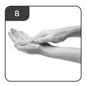 Using your Microwave Steam Steriliser Wash your hands 8