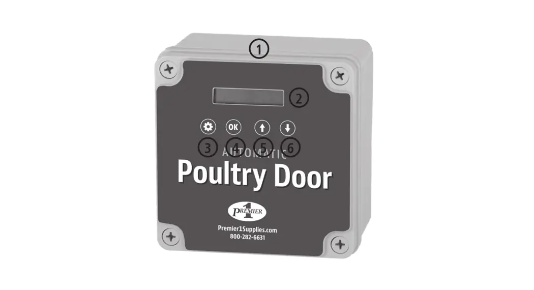 Premier 1 540257-p1s Automatic Poultry Door Instruction Manual
