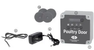 PREMIER 1 540257-P1S Automatic Poultry Door - Setup of the device